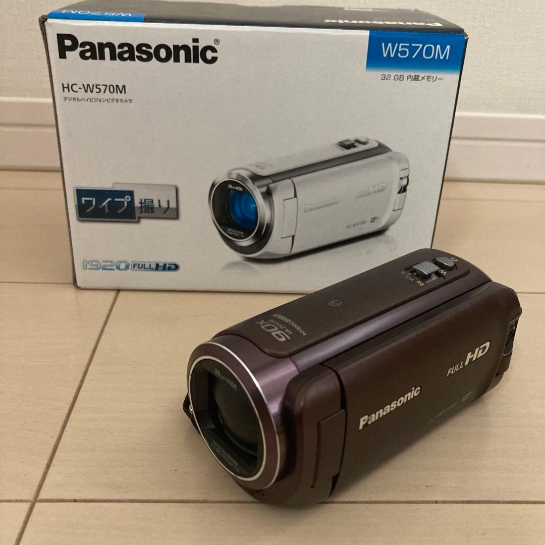 Panasonic HC-W570M ビデオカメラ セット