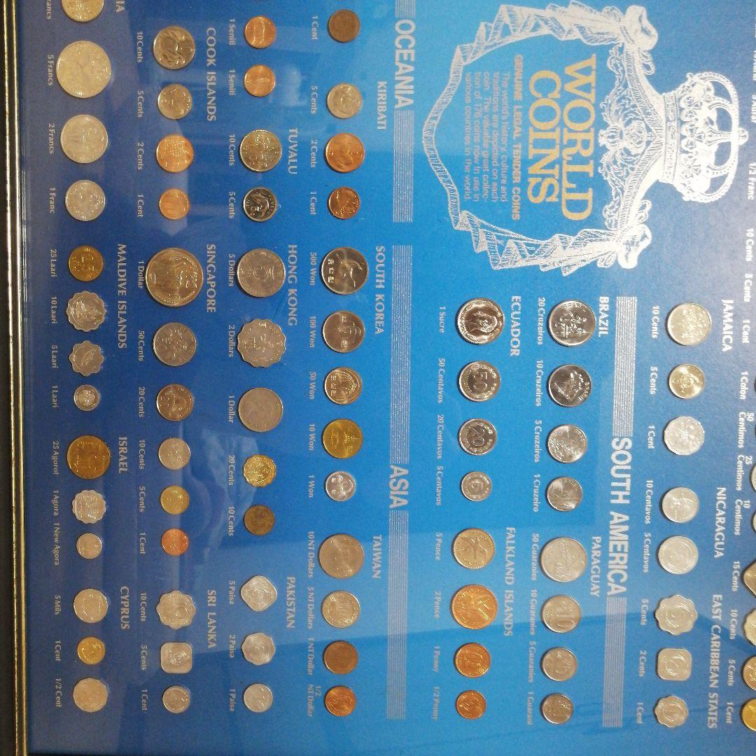 WORLD　COINS　176枚　　コレクター
