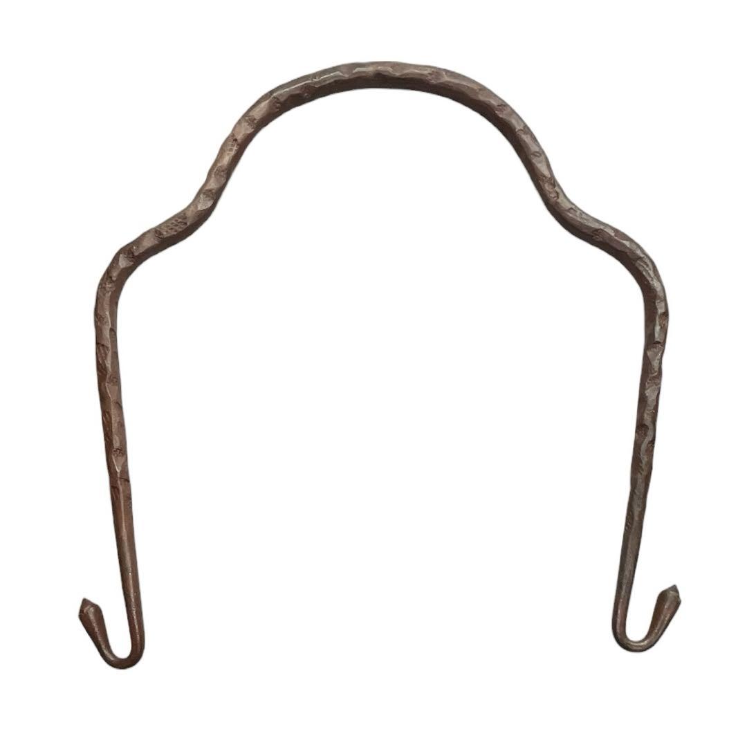 茶道具 釣釜道具一式 山本閑浄作 共箱・栞付 鎖約240cm