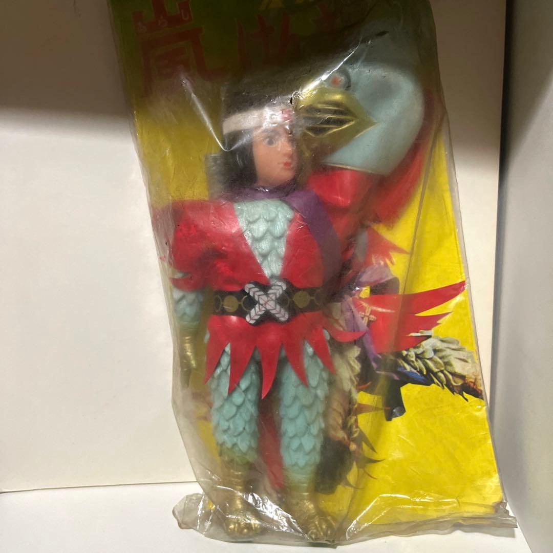 無版権 変身忍者嵐 ソフビ フィギュア