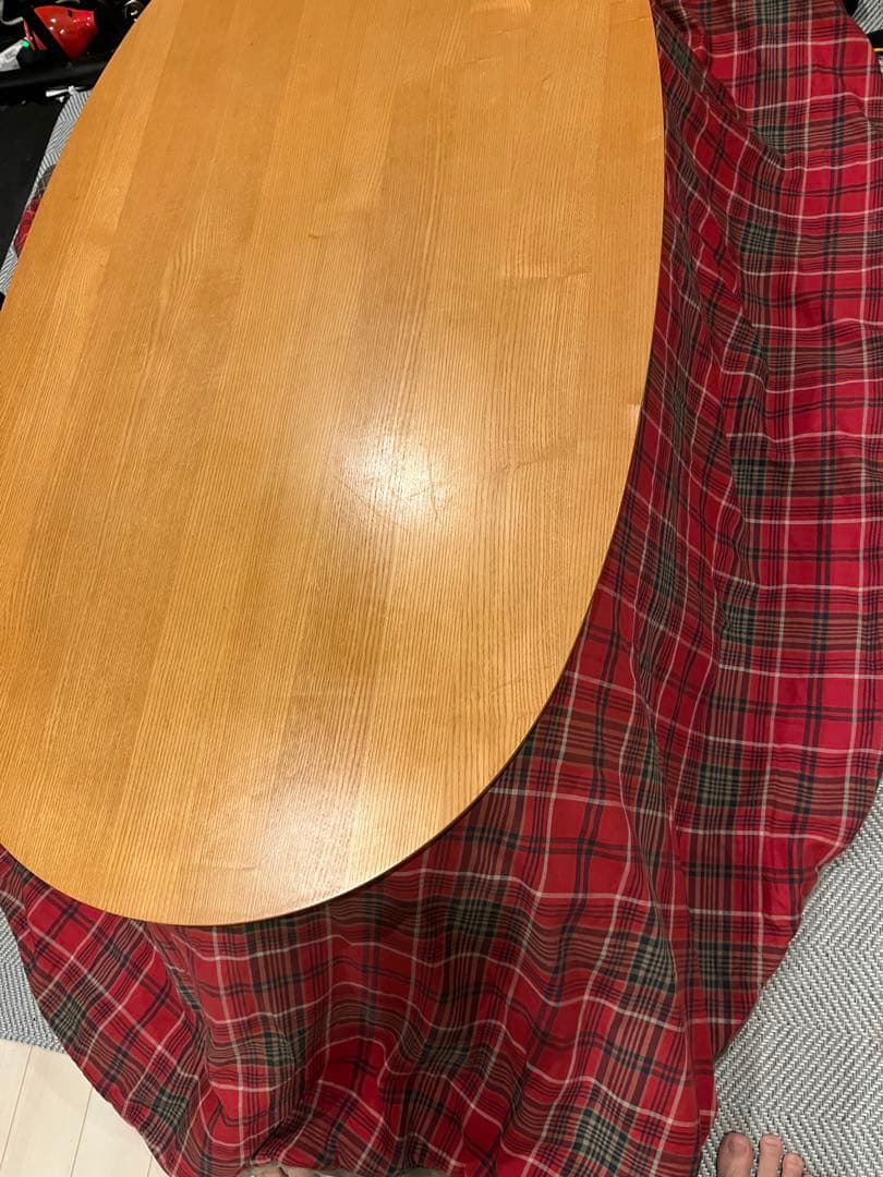 《無印良品》こたつMJ-KDF1340／木製＆楕円120サイズ