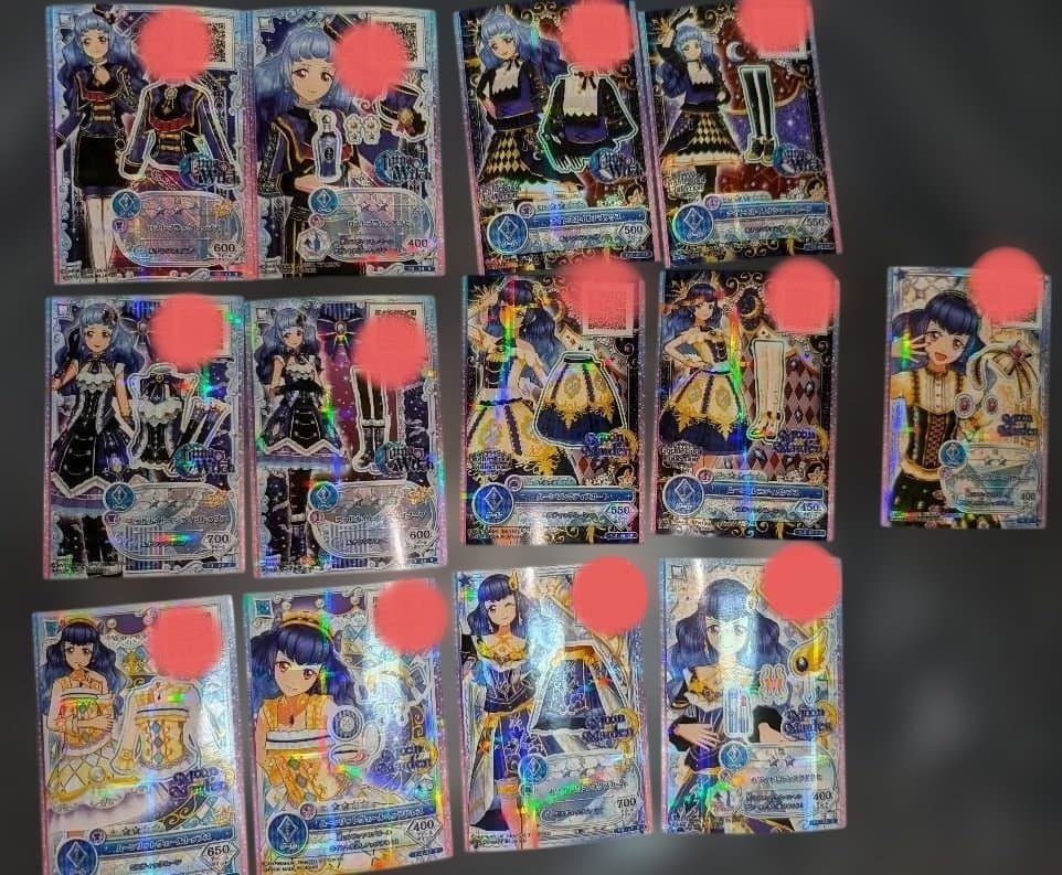 アイカツ　オフィシャルバインダー ゴシックガールズ新品　 ゴシックカード36種付