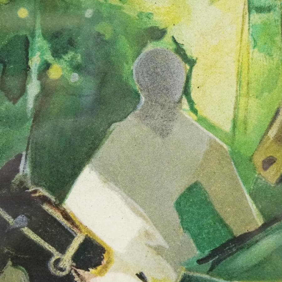 カミーユ・イレール 『乗馬』E.A.13/15 大判 リトグラフ 絵画 美術