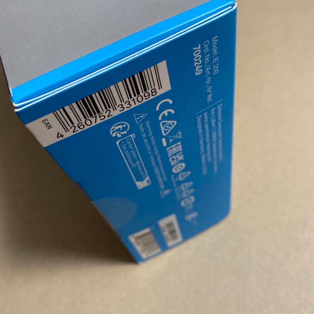 ゼンハイザー Sennheiser イヤホン 有線 IE 200 ブラック