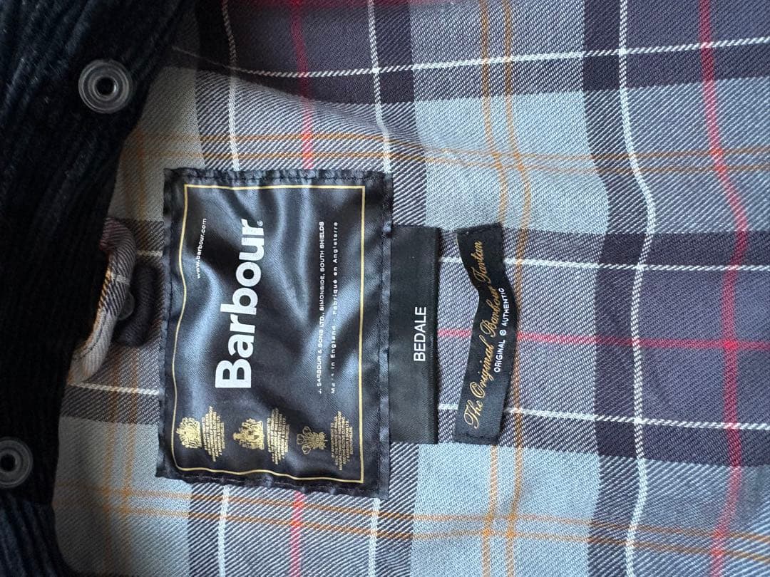Barbour BEDALE 黒　ブラック　バブアー　ビデイル