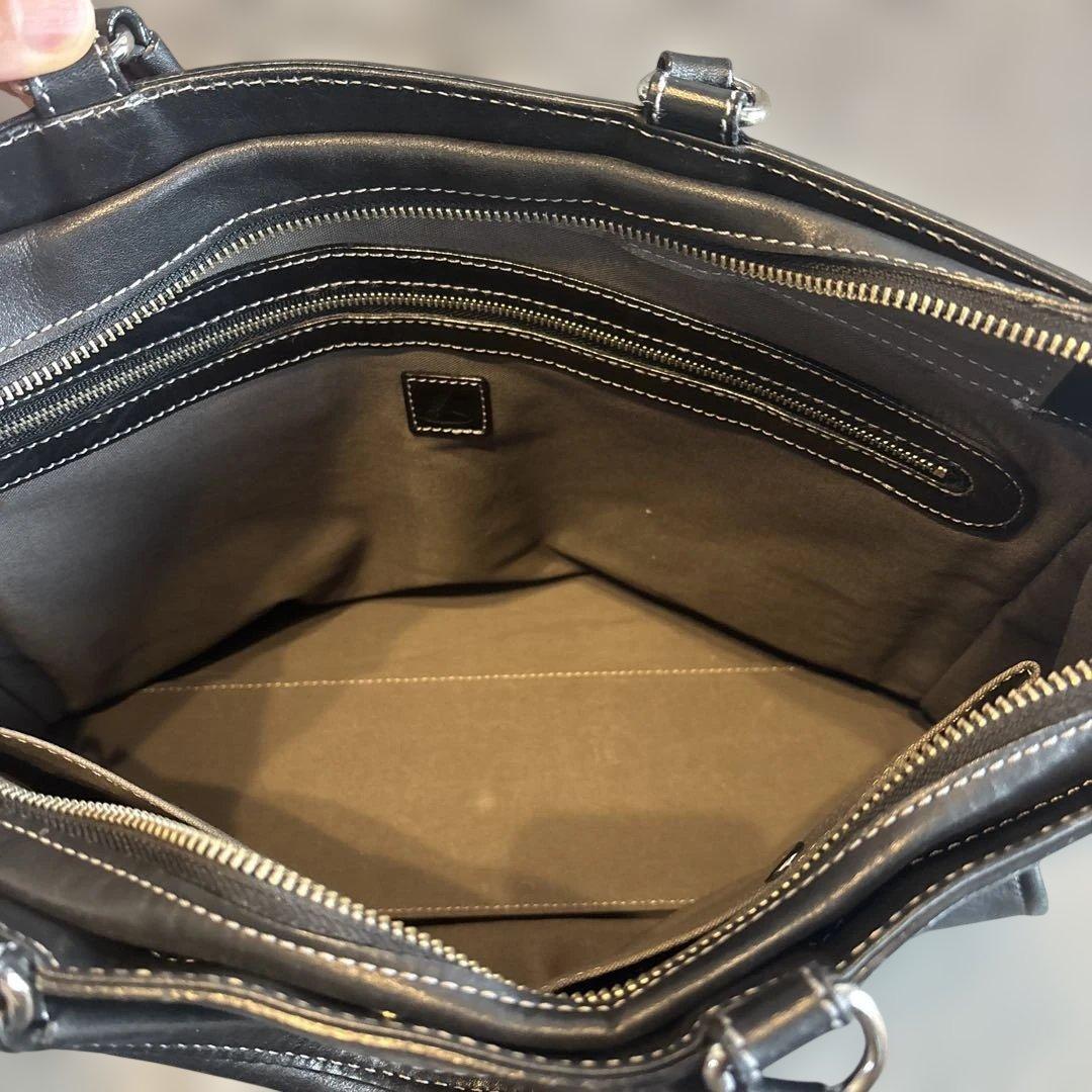 土屋鞄製造所　プロータ　ビジネスブリーフケース　防水レザー　美品