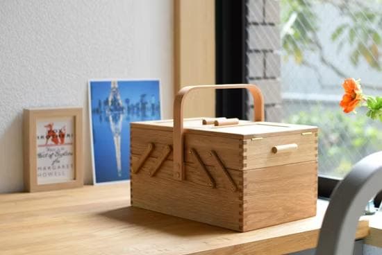 【期間限定出品】倉敷意匠　北欧暮らしの道具　裁縫箱