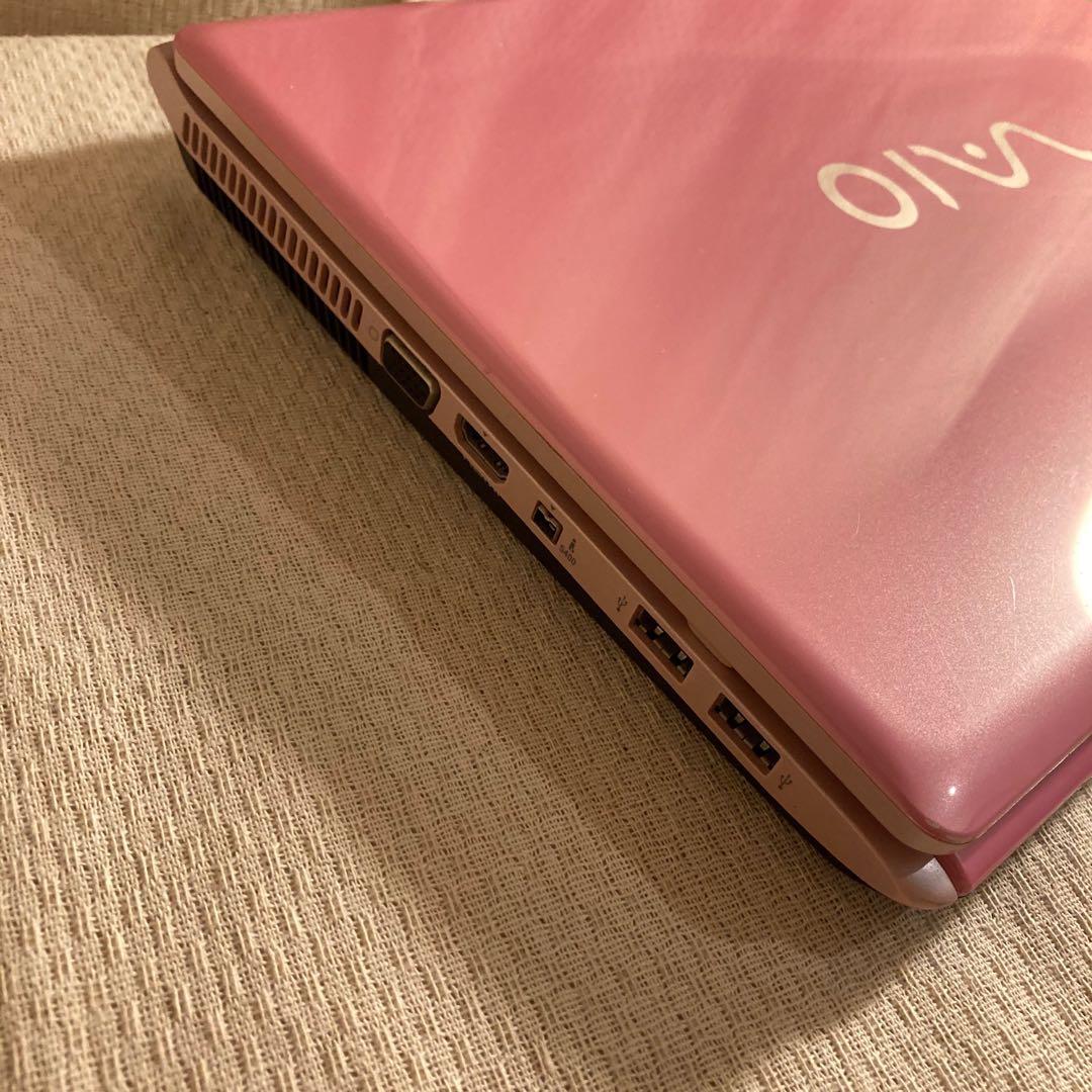 ピンクなバイオ　Win11 メモリ8GB 大容量HDD DVDドライブ