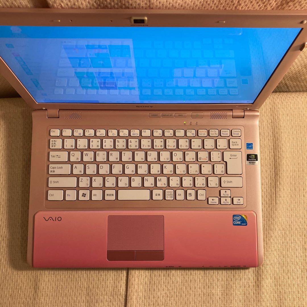 ピンクなバイオ　Win11 メモリ8GB 大容量HDD DVDドライブ