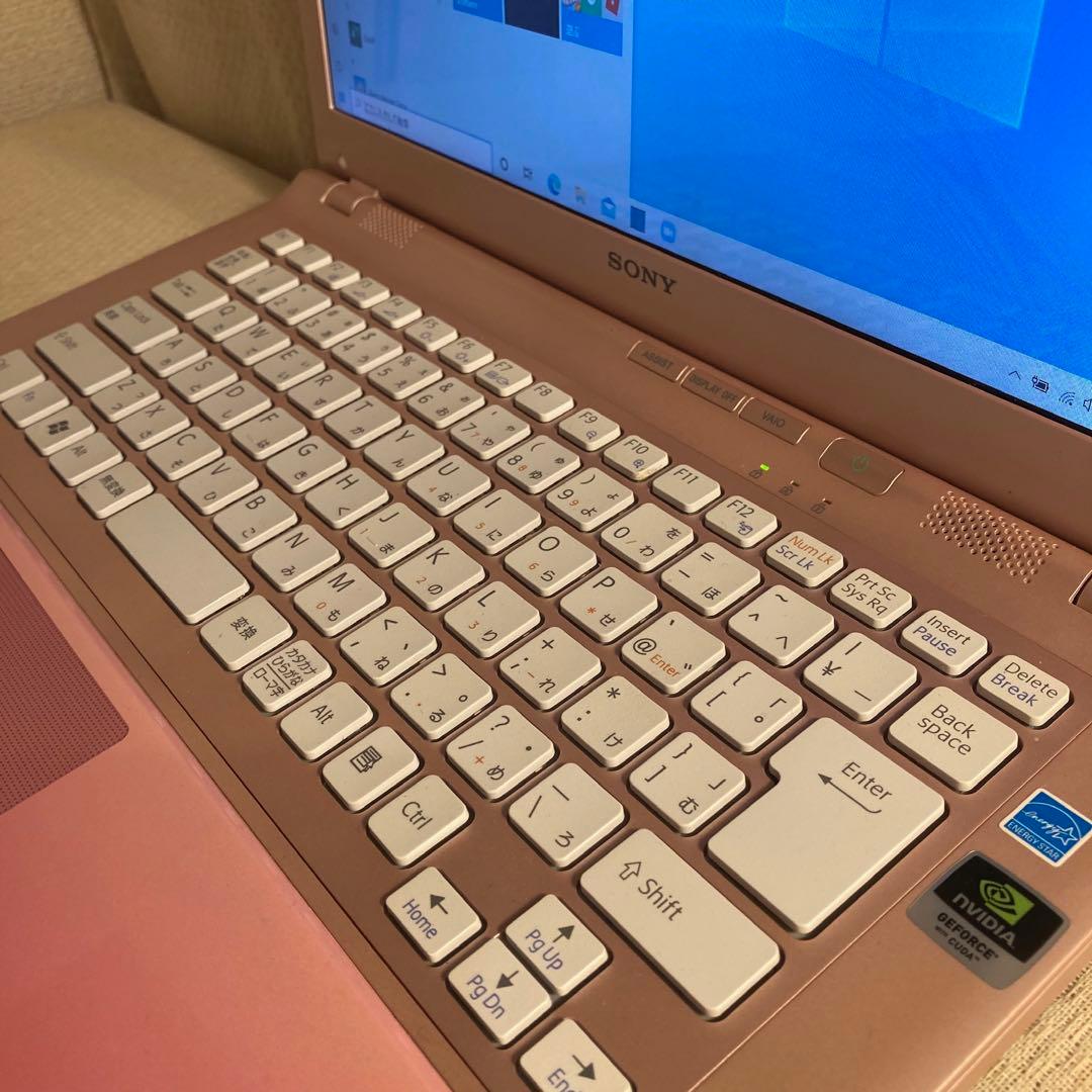 ピンクなバイオ　Win11 メモリ8GB 大容量HDD DVDドライブ