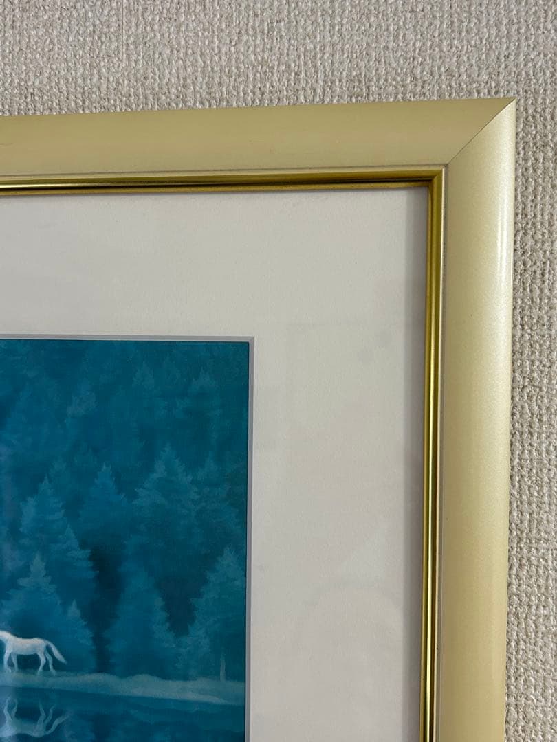 東山魁夷　緑響く　生誕100年　複製画