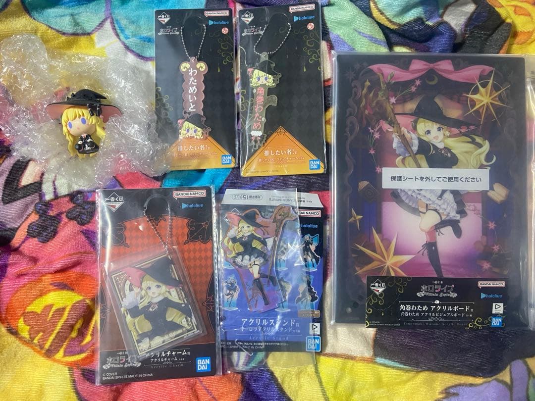 上*人様 ホロライブ　一番くじ　角巻わため　フィギュア　ちょこのっこ アクリル