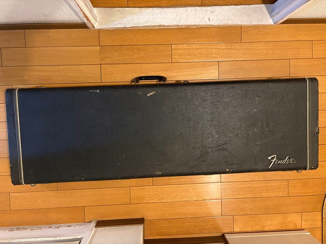 60〜70年代フェンダージャズベプレベ用ブラックトーレックスケース　Fender