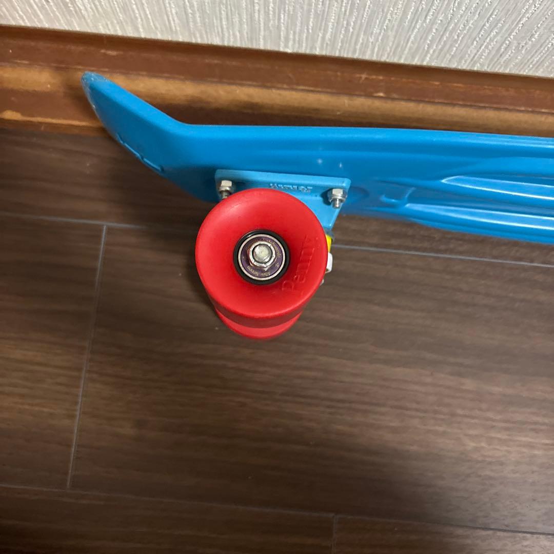 美品 Penny ペニー スケートボード 青 赤 トリコロール ミニクルーザー