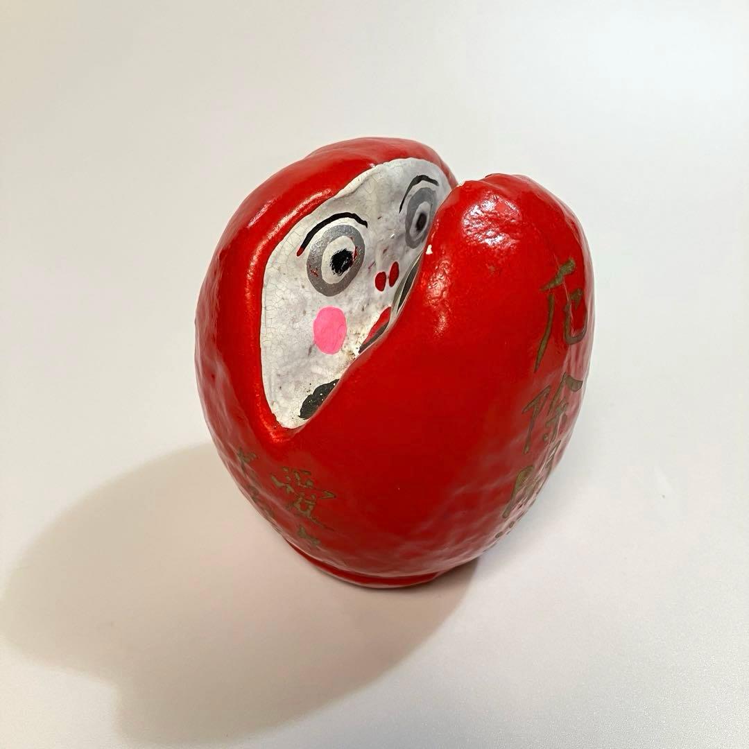 郷土玩具　珍品　長野　別所温泉　信州達磨　愛々だるま　ダルマ　民芸　縁起物　廃絶