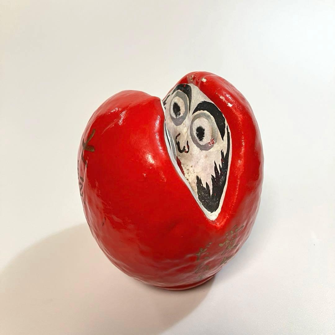 郷土玩具　珍品　長野　別所温泉　信州達磨　愛々だるま　ダルマ　民芸　縁起物　廃絶