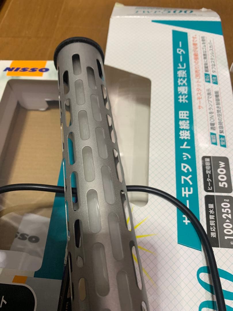 ヒーター&サーモ　ニッソー　シーパレックス600 エヴァリス500W