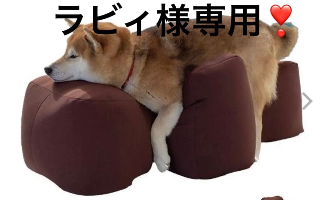 リラックッション（カバーなし）❣️ブラウンMサイズ❣️