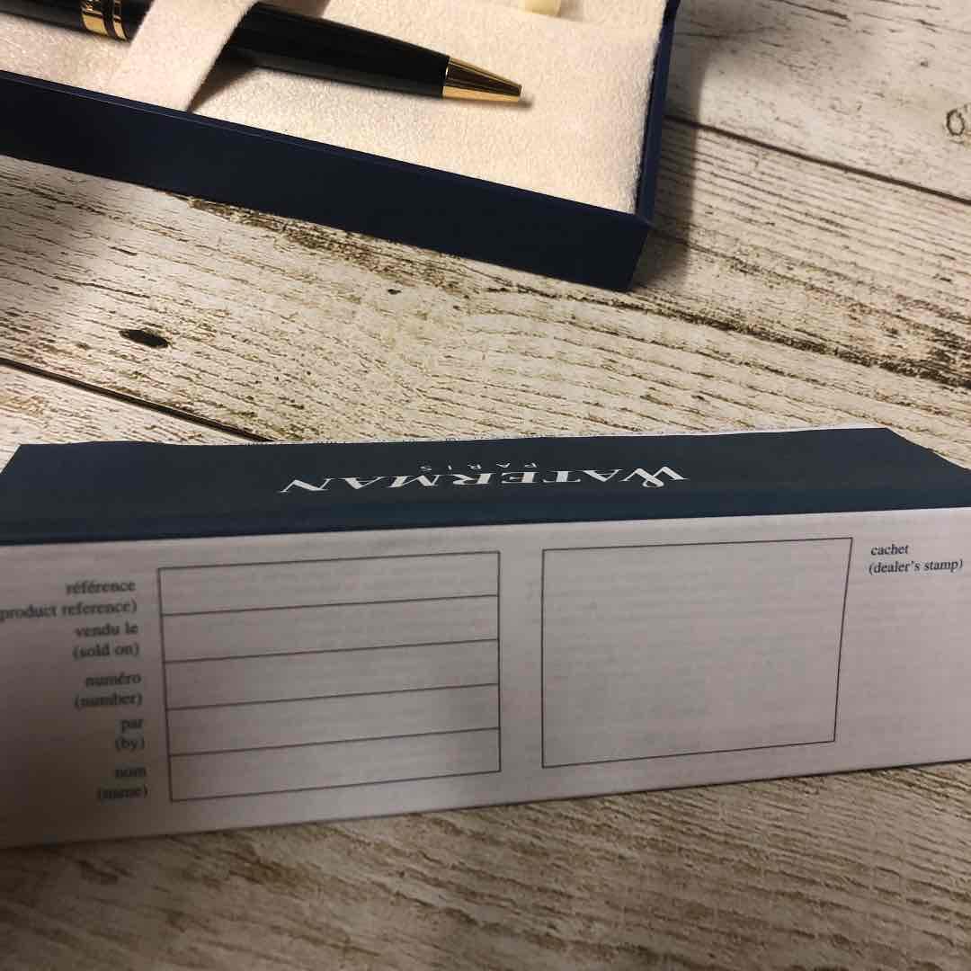 美品★waterman★ウォーターマン★ボールペン★メトロポリタン★ブラックGT