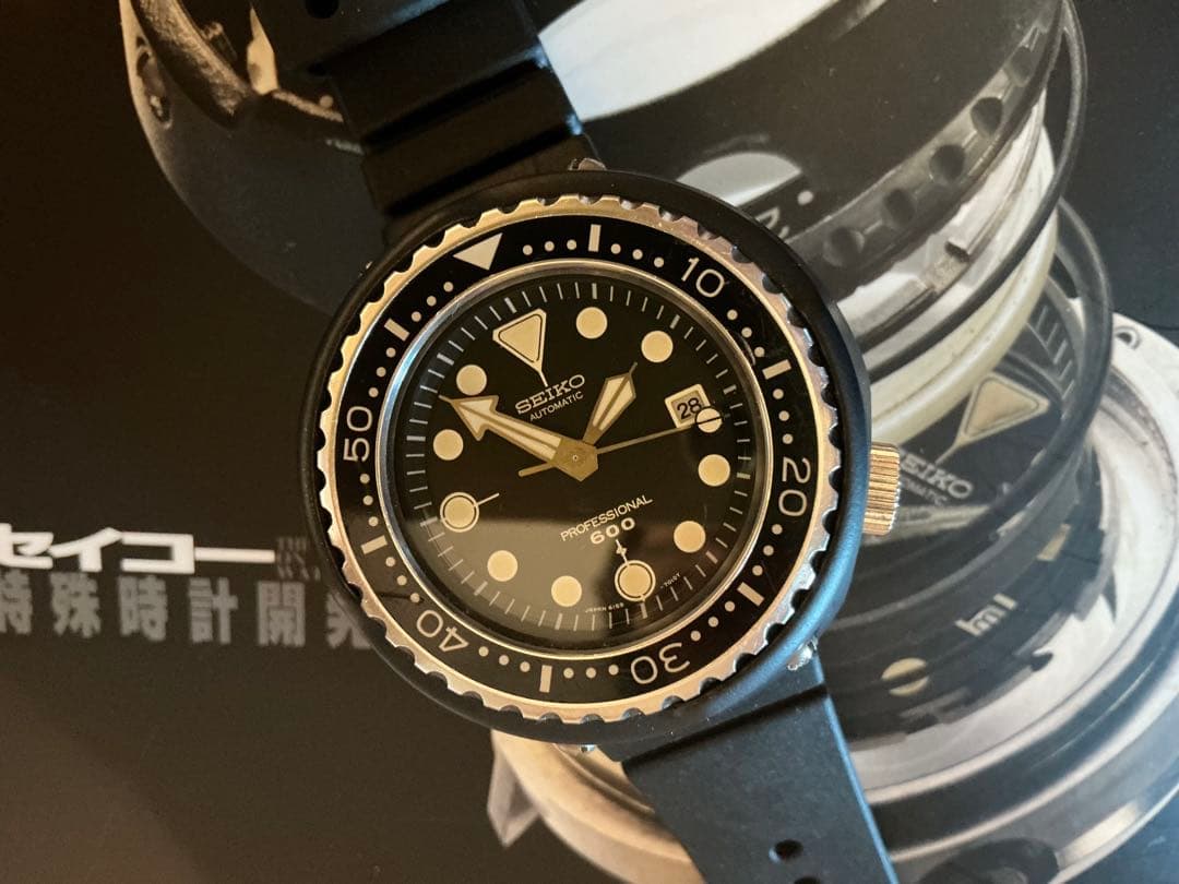 極上美品 セイコー ダイバー600m 6159-7010 日差＋2秒