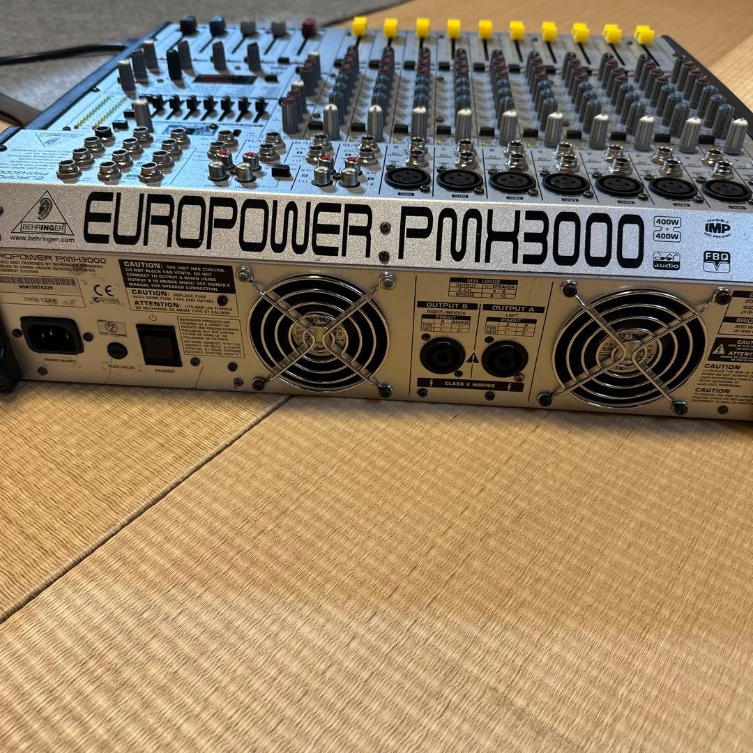 EUROPOWER PMH3000 パワードミキサー