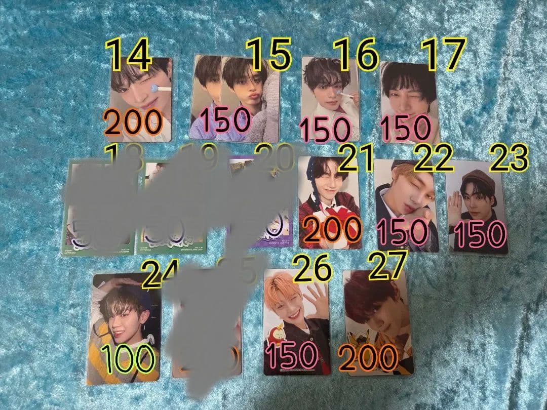 ZEROBASEONE ZB1 ゼベワン　トレカ　セット　まとめ売り　特典