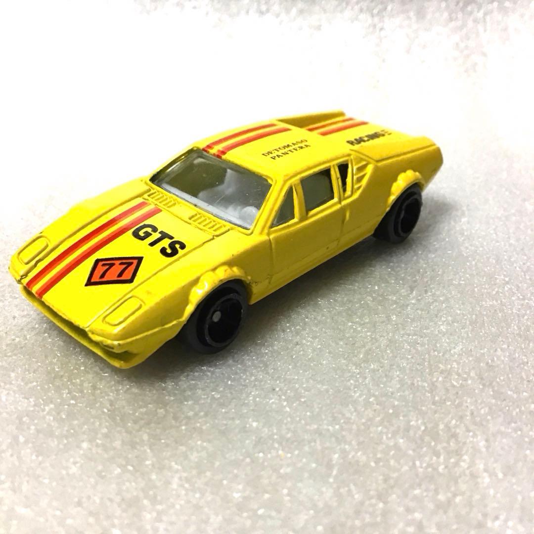 Mustang様 リクエスト　確認用　 デトマソパンテーラ　ミニカー　黄色