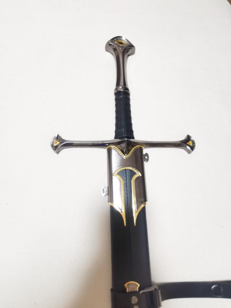 ロード・オブ・ザ・リング アンドゥリル 金属製 模造刀 西洋剣 美術品