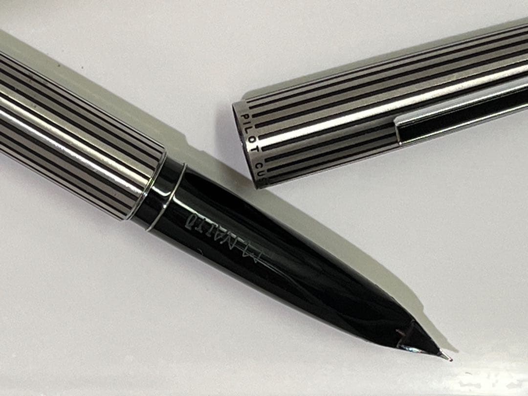 ケース•インク付/[万年筆]パイロットカスタム＆プラチナ&シャーペ2本/4セット