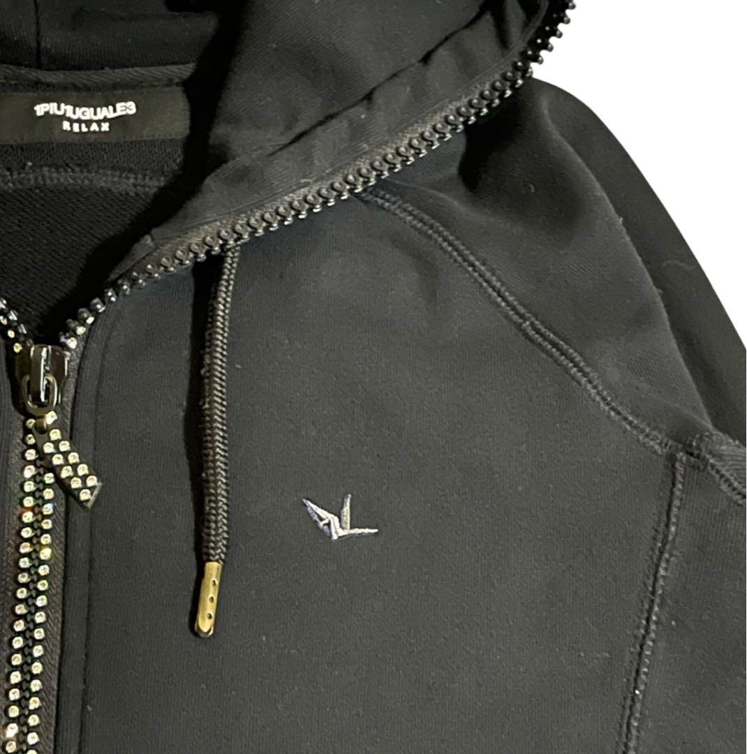 1PIU1UGUALE3 RELAX スウェットパーカー S