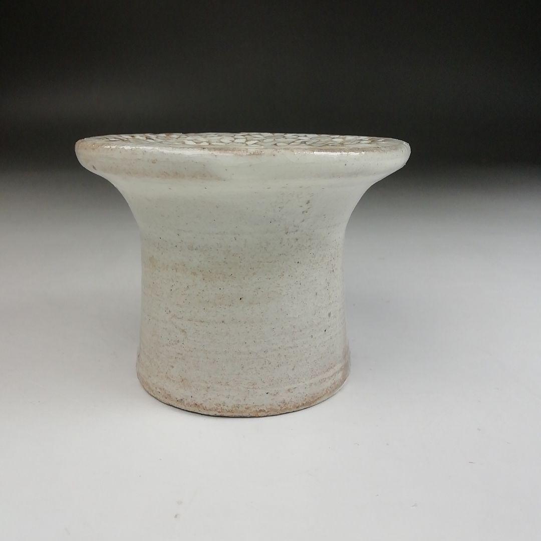 Ｔ８９８　蓋置　『唐津　三島蓋置』『十三代　中里太郎右衛門』　共箱　茶道具