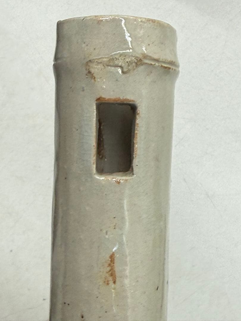 乾山　壁がけ花入　茶道具　共箱　送料込み251219