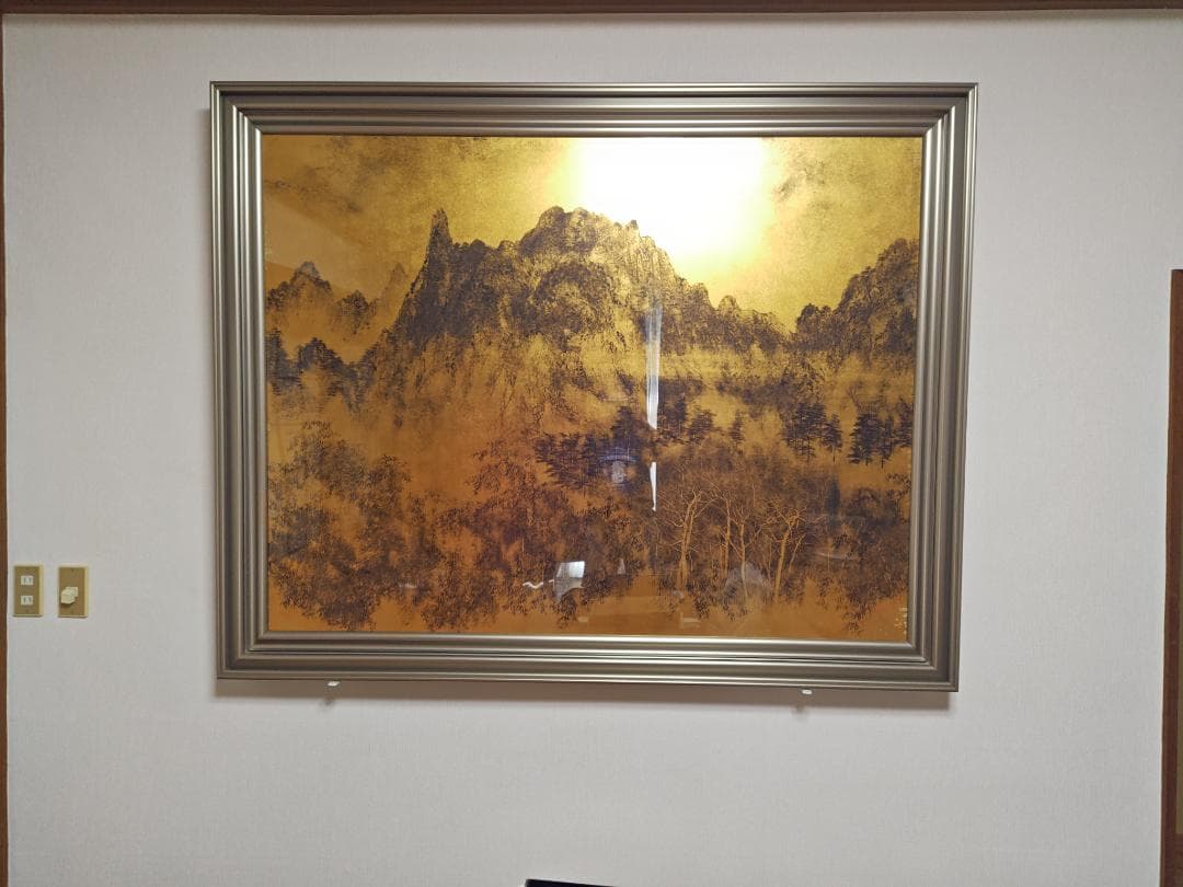 世良正氏の水墨画 山水画　応接間、会社のエントランスに気品が宿ります