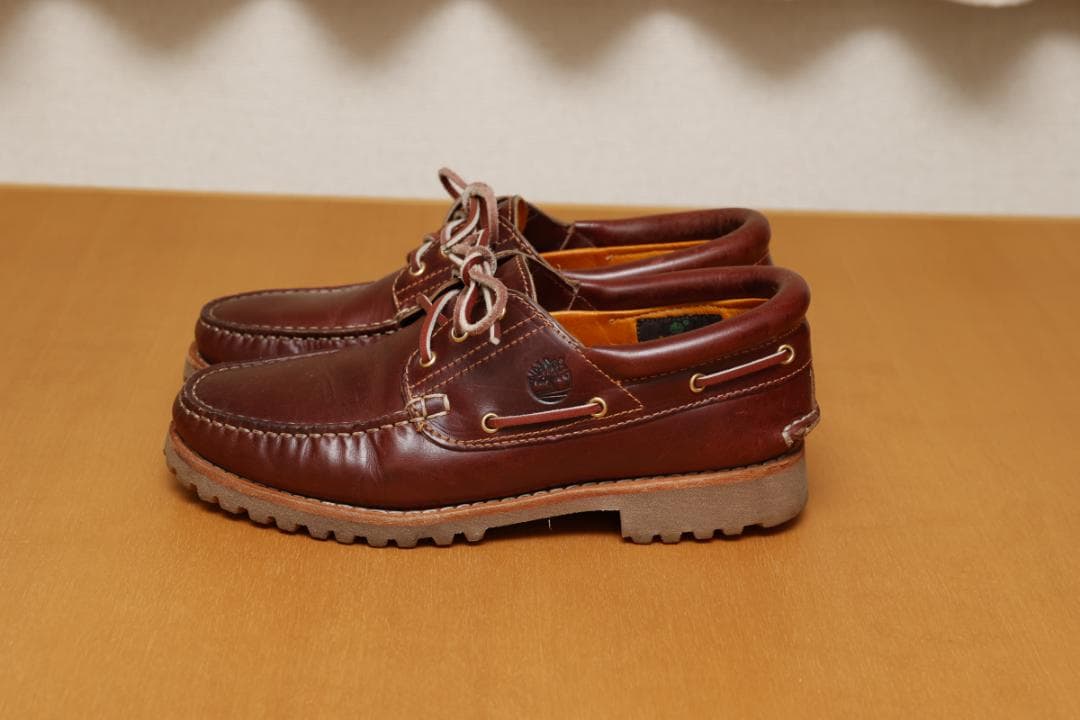 ティンバーランド　スリーアイ(3eye)　クラシックラグ　バーガンディ