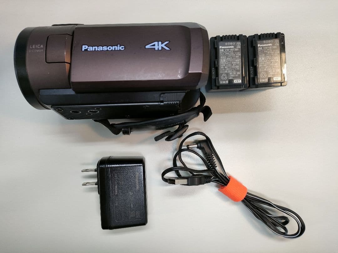 Panasonic 4Kビデオカメラ HC-VX1M ※純正バッテリー2個付き