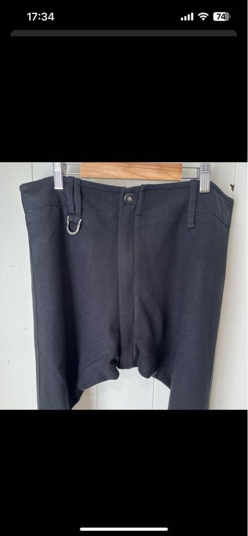 kiryuyrik サルエルパンツ M ブラック