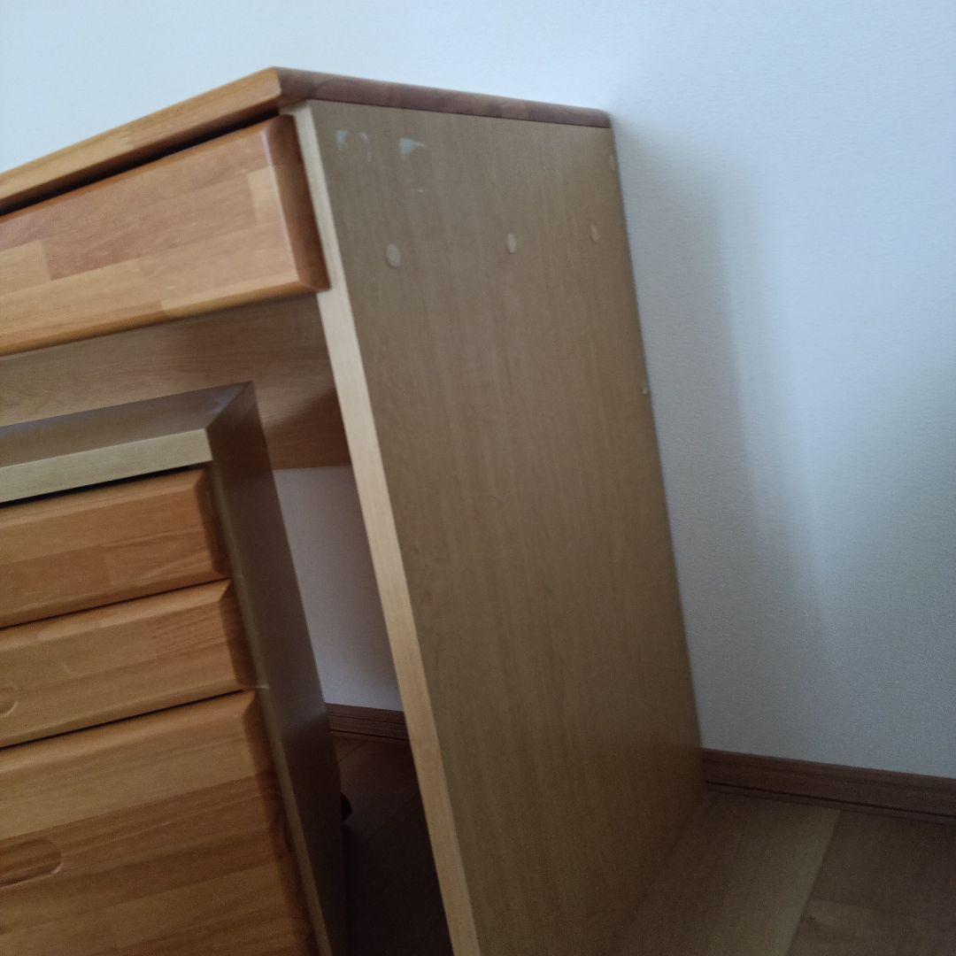 天然木　幅広デスク　dinos　幅150