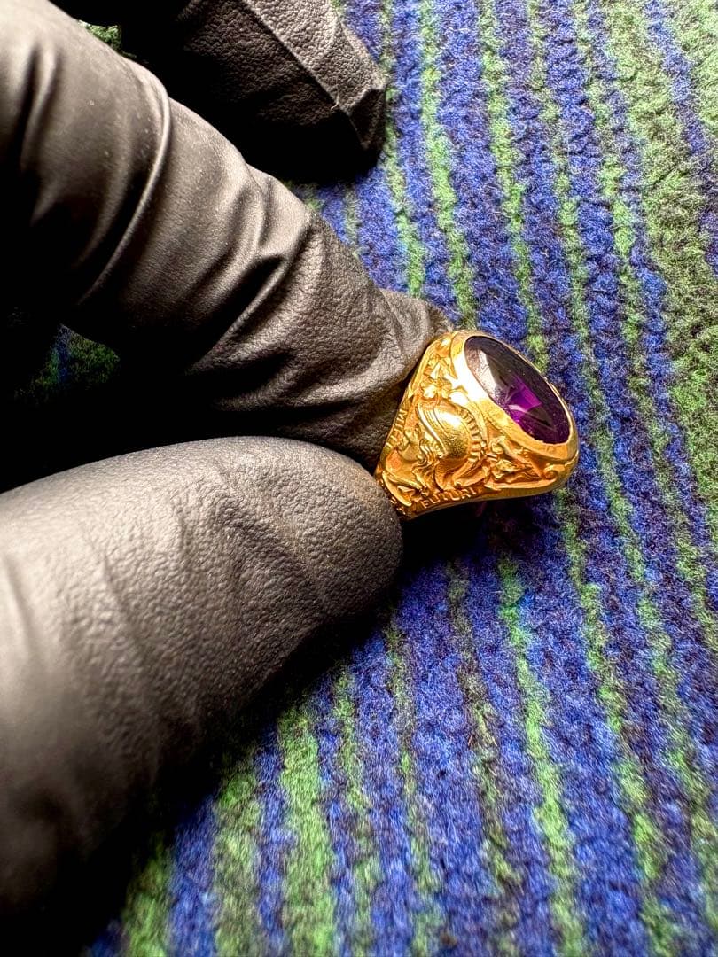 TIFFANY K14 college ring 5号 1931年製