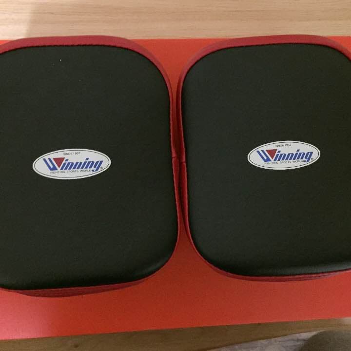 Winning/ウイニング】　小型パンチングミット　湾曲型