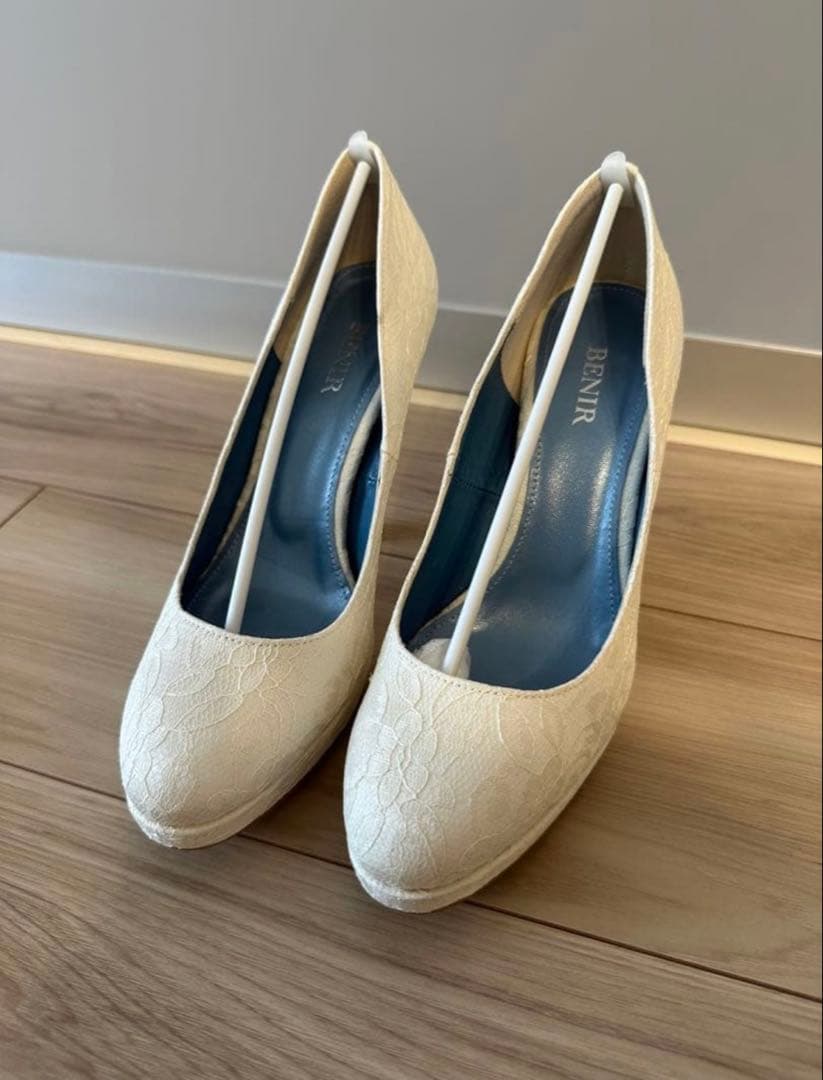 BENIR ベニル　ウェディングシューズ　サイズ36／12センチ