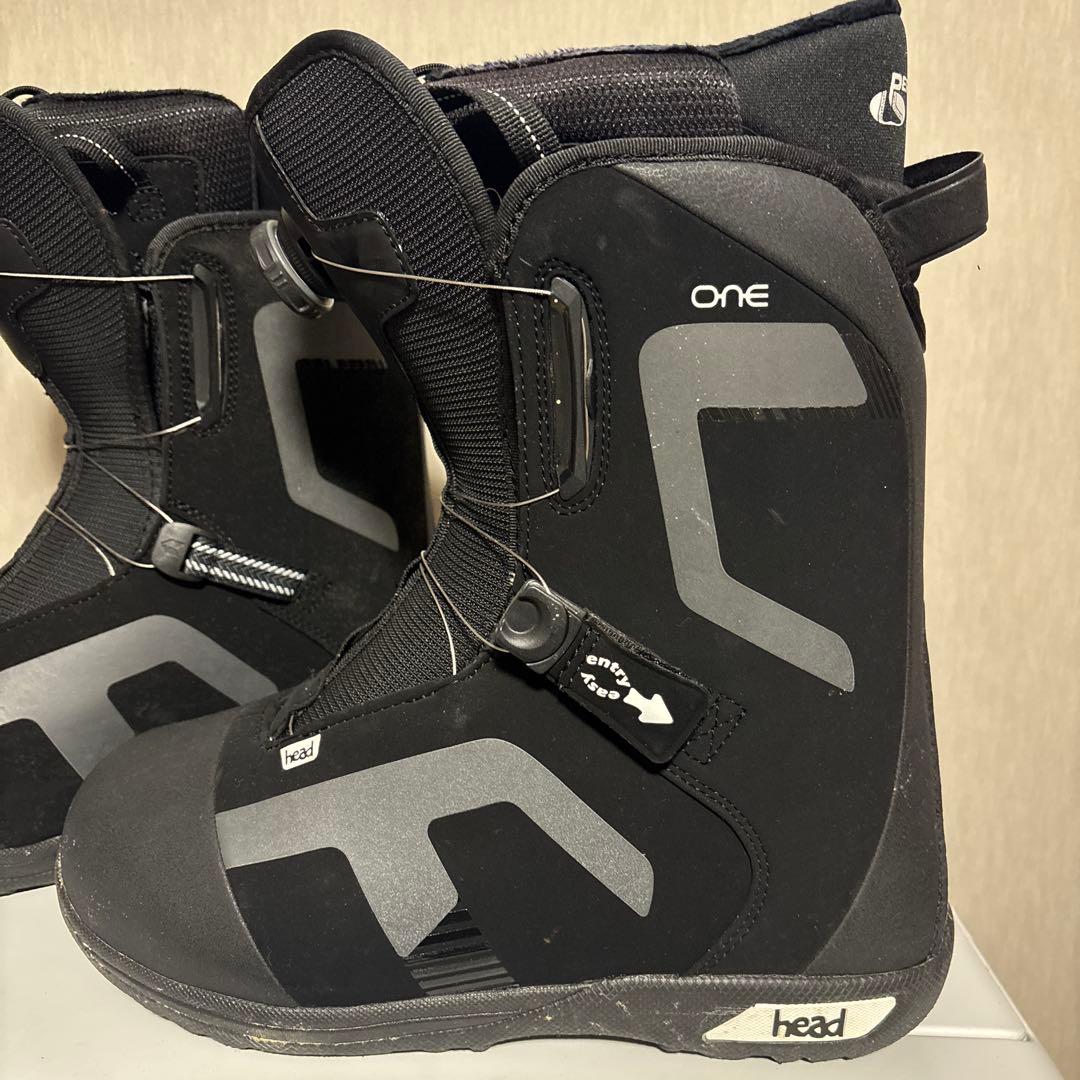 head ONE スノーボードブーツ ブラック/グレー27.5cm