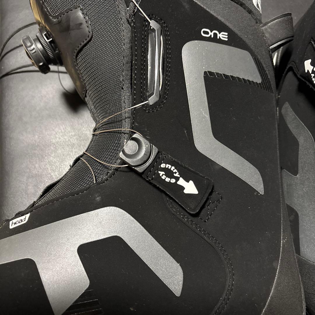head ONE スノーボードブーツ ブラック/グレー27.5cm