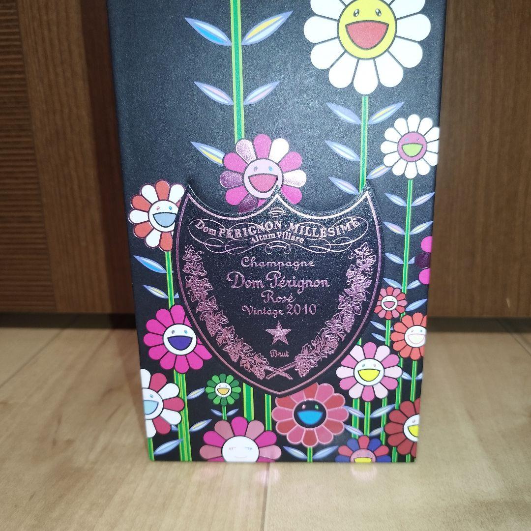 【限定コラボ】ドンペリ×村上隆　ロゼ ヴィンテージ 2010 空箱＆空瓶