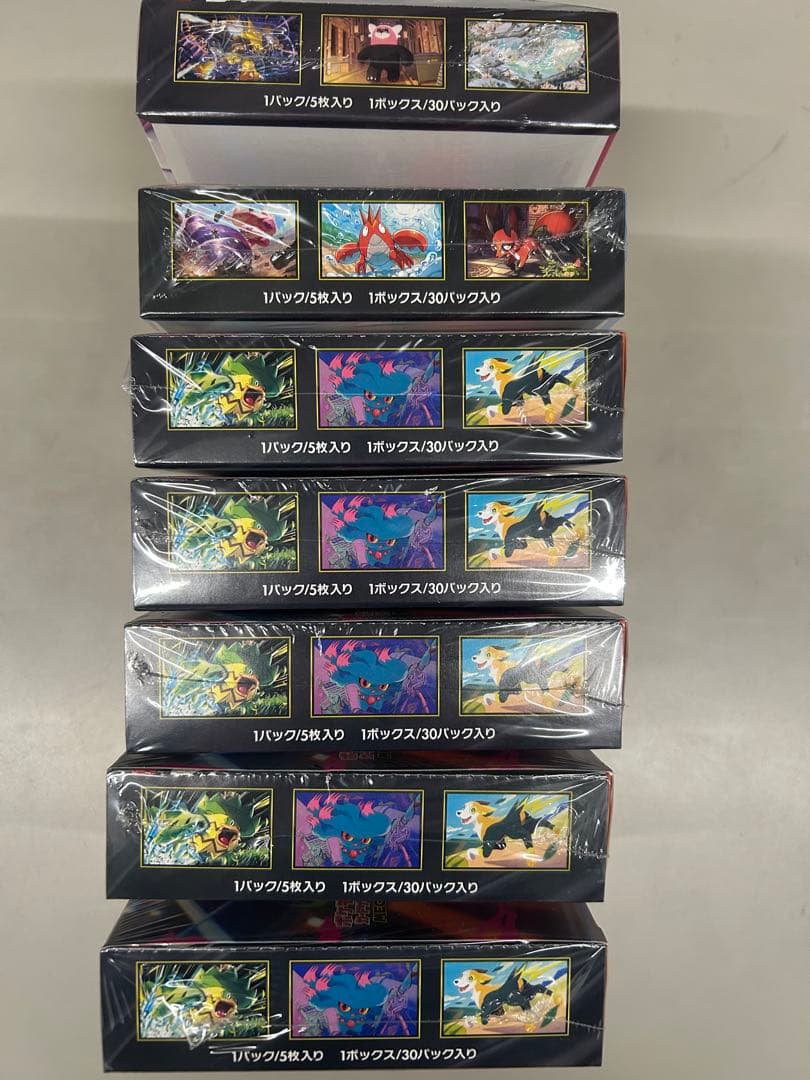 ポケモンカードインフェルノX 5BOX メガシンフォニア　メガブレイブ各1BOX
