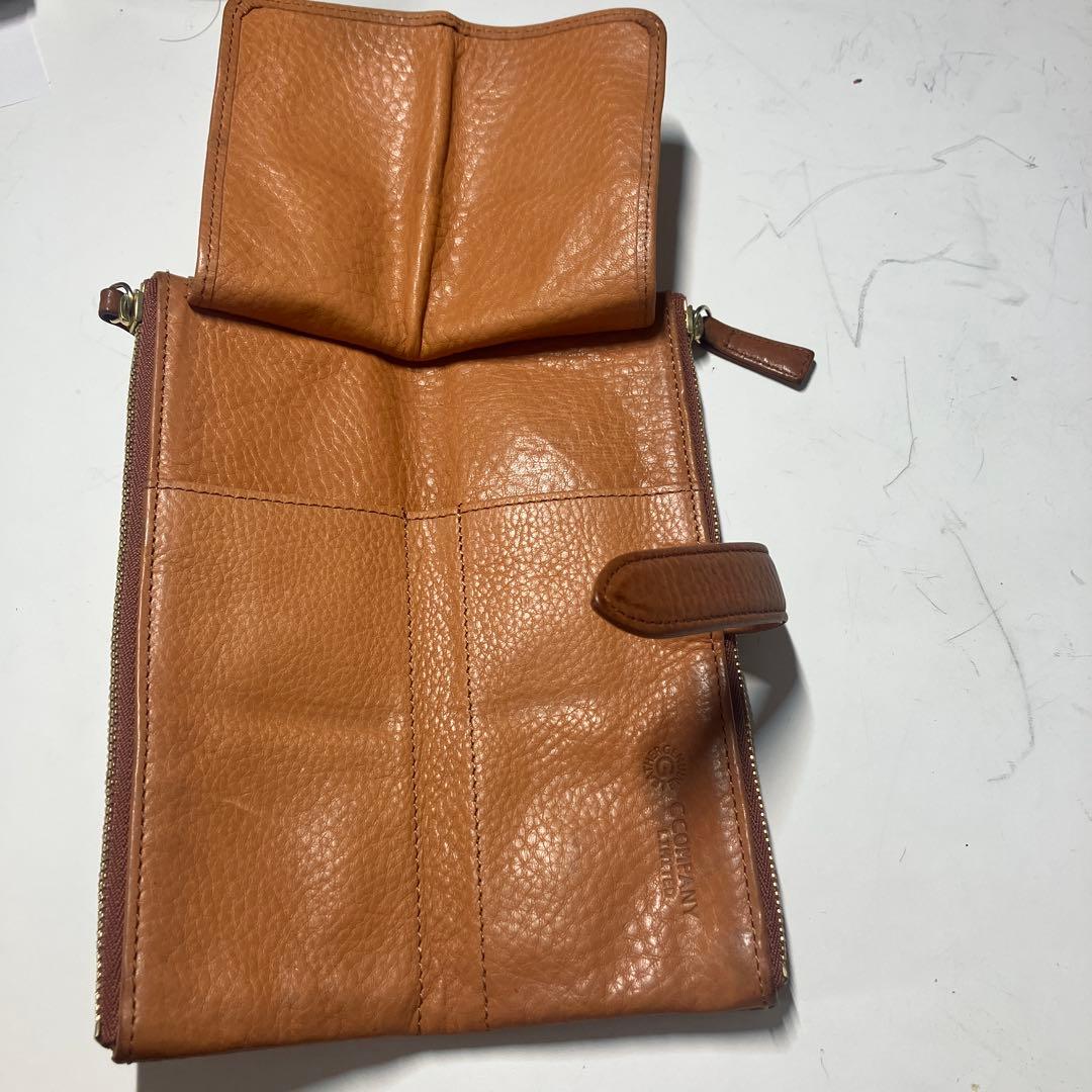 C COMPANY ルポプリモペンケース　ウィスキー