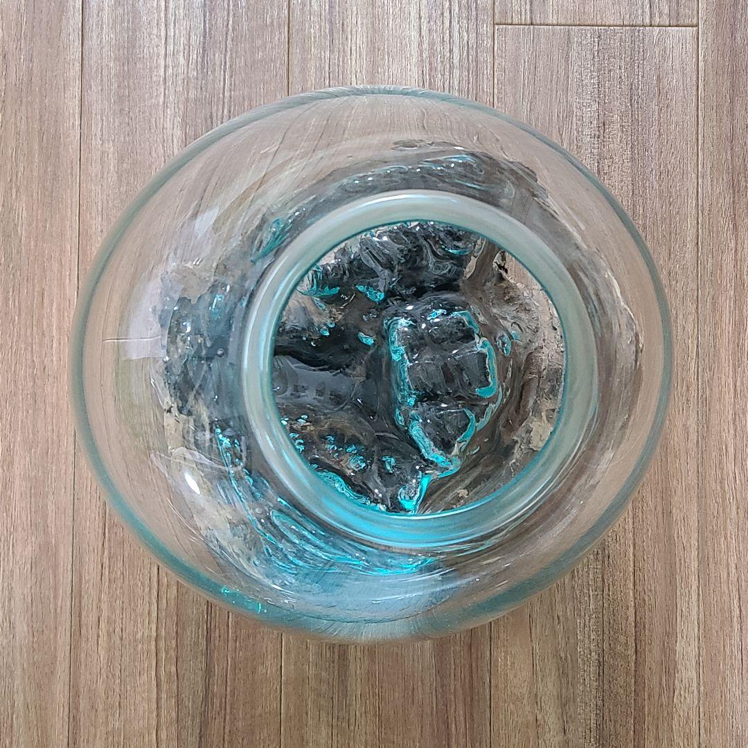 水槽 アクアリウム 流木ガラス オブジェ 流木土台 金魚鉢 花瓶