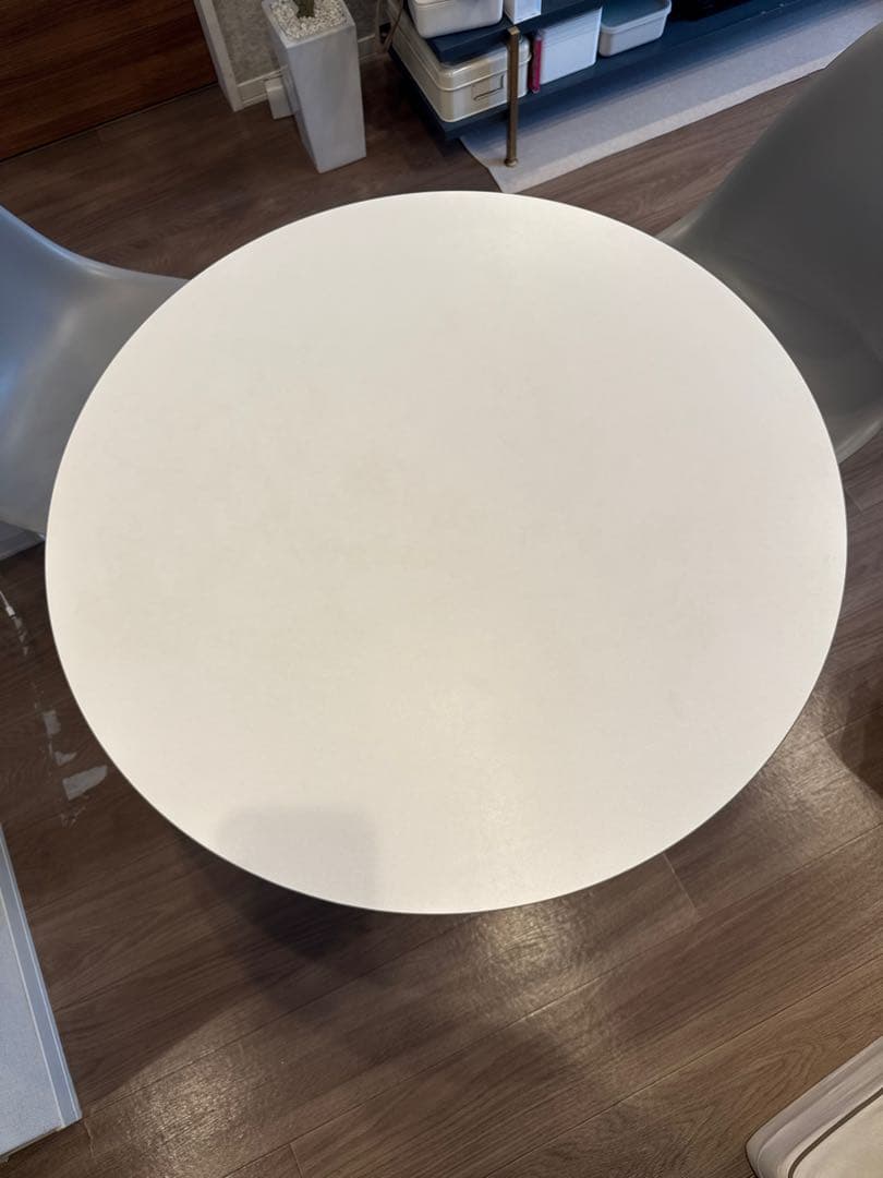 韓国 丸テーブル 円形 ダイニングテーブル 80cm