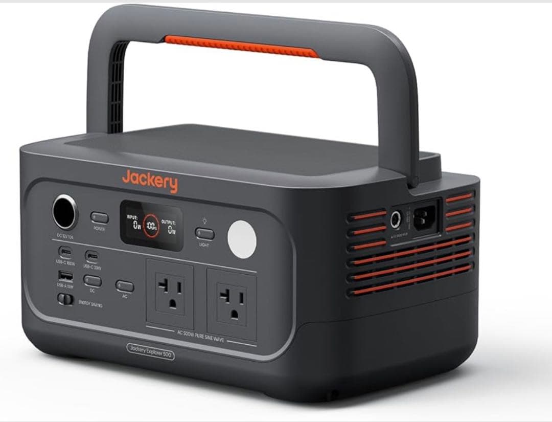 新品未使用　Jackey　ポータブル電源500 JE-500A