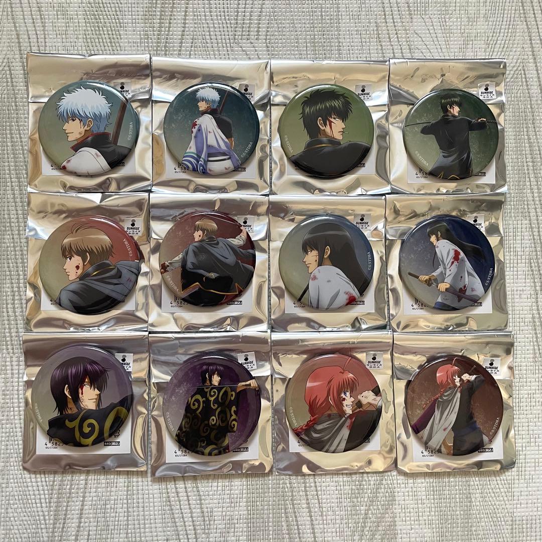 銀魂 戦う背中ver 缶バッジ コンプセット