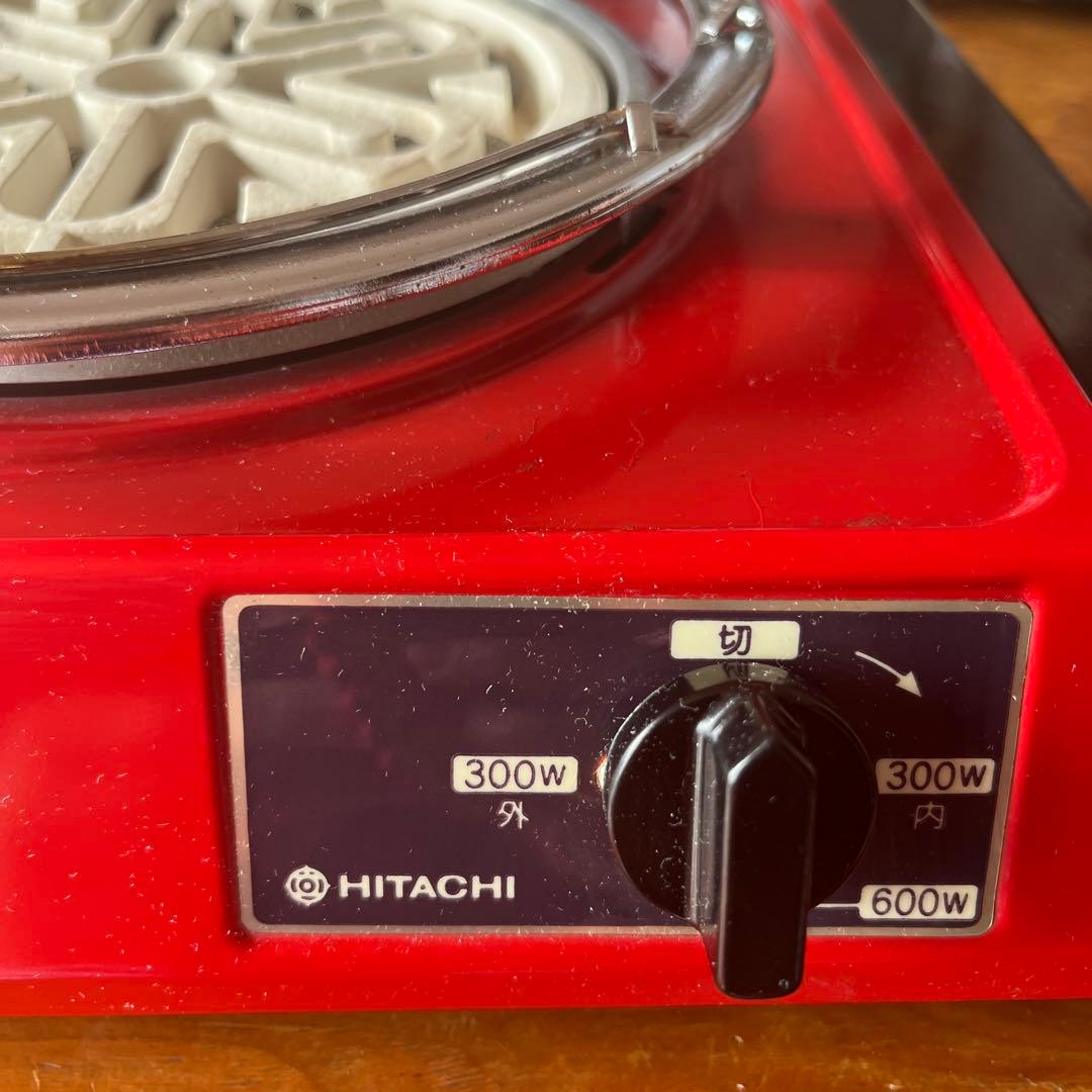 昭和レトロ電気コンロ　日立